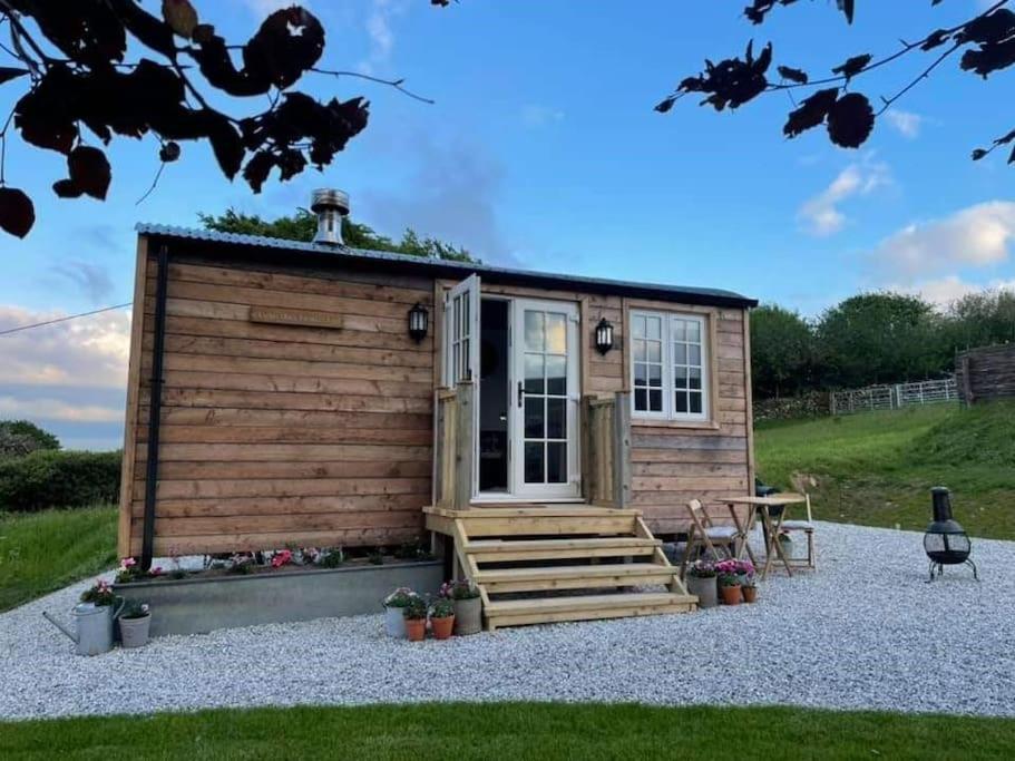 Elvan Farm Shepherd'S Hut Villa Exeter Dış mekan fotoğraf