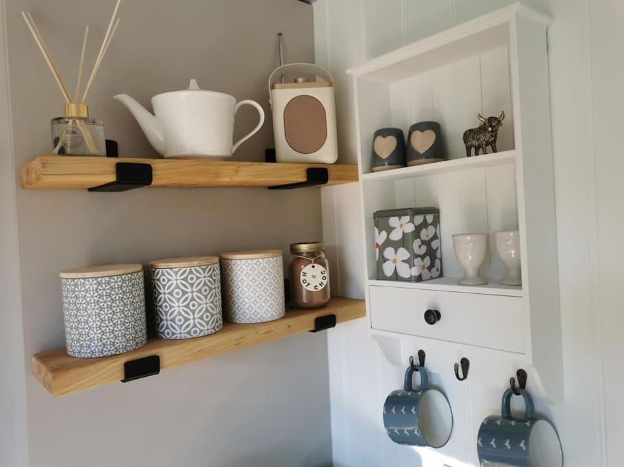 Elvan Farm Shepherd'S Hut Villa Exeter Dış mekan fotoğraf