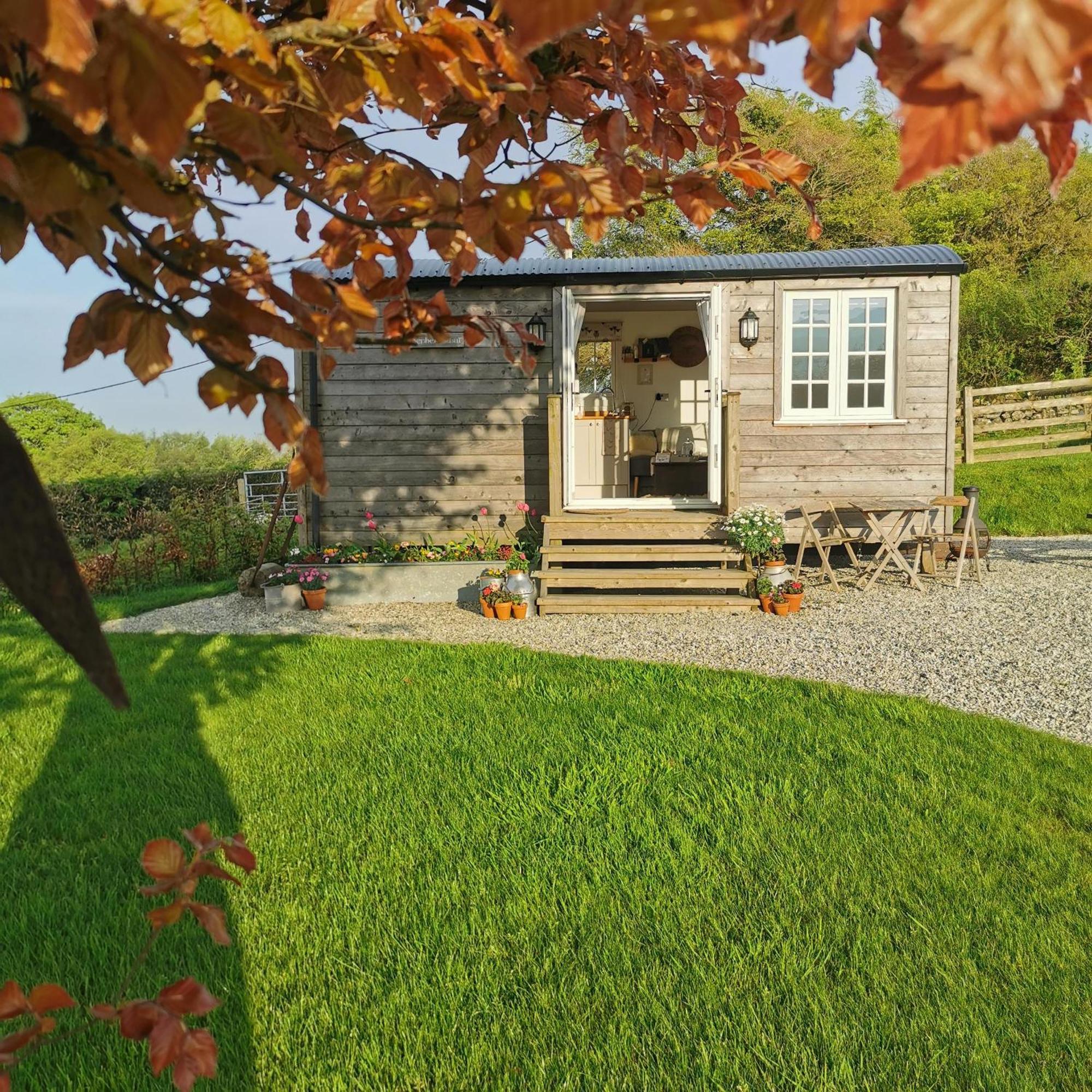 Elvan Farm Shepherd'S Hut Villa Exeter Dış mekan fotoğraf